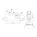 Гідрозамок двосторонній V0114 VBPDE 3/8 "L CMP/FLV (COMPACT)