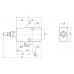 Клапан гальмівний (підпірний) односторонній (OVERCENTER)  V0412 VBCD 1/2" SE/A