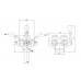 Кран-дивертор 6-х ходовой V0920/CC DF 6 VIE 3/8 " CC