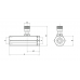 Регулятор расхода 2х линейный V0582/C VRFU 90˚ 3/8" Compensato