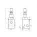 Предохранительный клапан V0690 VMP 3/8 "L10-180 (80-300) BAR 