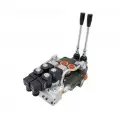 2P80EHOR24V - гидрораспределитель Р80 2-х секционный электрический с механическим дублированием