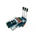 3P80EHOR24V - гидрораспределитель Р80 3-х секционный электрический с механическим дублированием