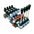 4P80EHOR24V - электрический распределитель Р80 четырехсекционный (с ручным дублированием)
