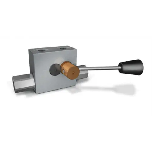 Гідрозамок двосторонній V0074 VBPDE 3/8 " L c/RUBINETTO